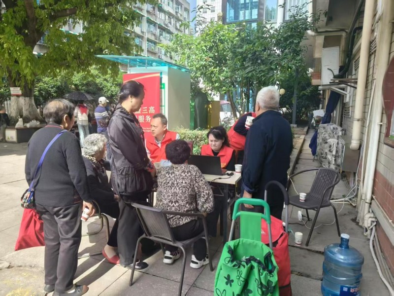 成都市天府新区广都社区“公益三高免费服务站”落地纪实：党建引领惠民生 健康服务零距离